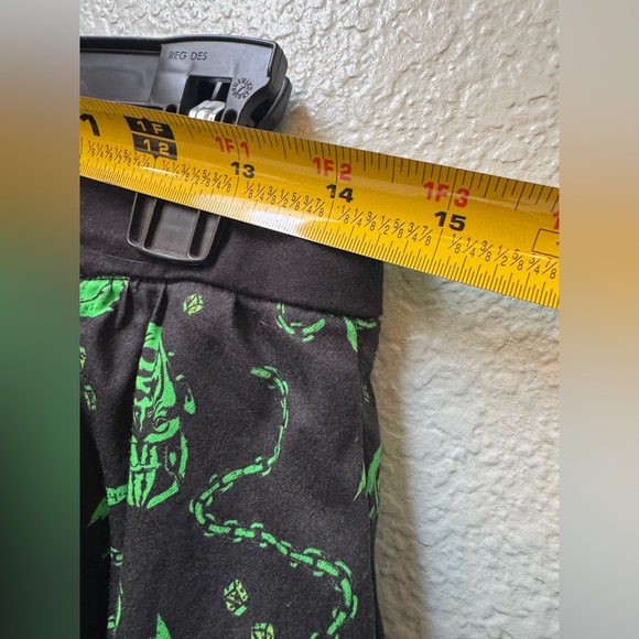 LUC Universal Studios med. Black Monster Frankenstein A-line Skirt - Picture 6 of 9